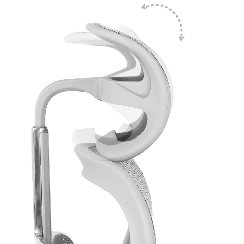 Ергономичен стол Ergohuman Elite 2 дамаска сив-сива рамка